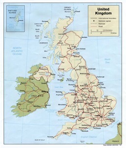 United Kingdom - Map